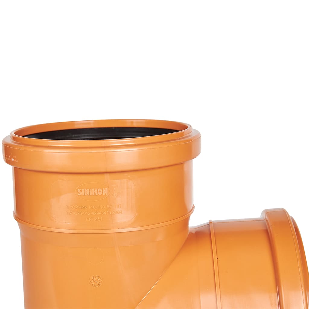 Тройник Sinikon ПП D110/110*87° Универсал, 508029.U