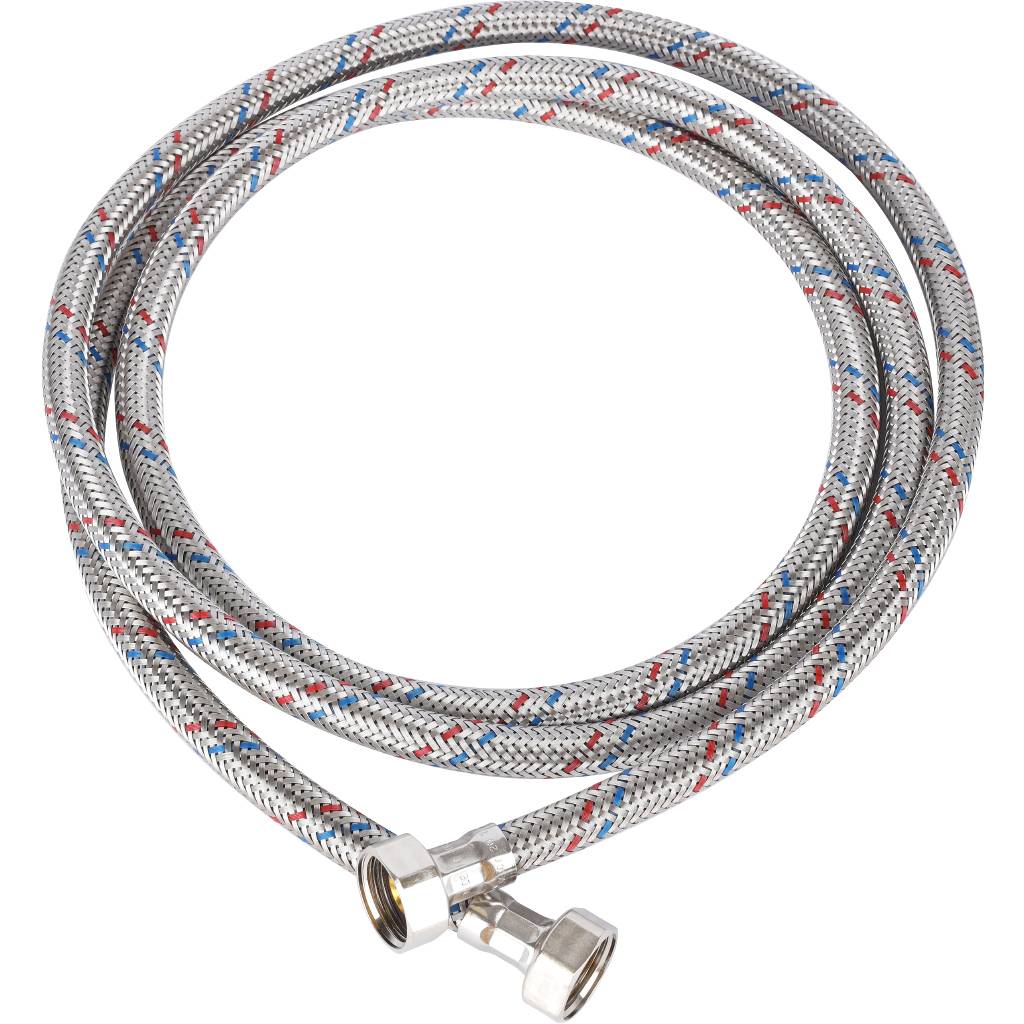 Гибкая подводка для воды STOUT ВР 1/2 х ВР 1/2, длина 2000 мм, SHF-0122-081515