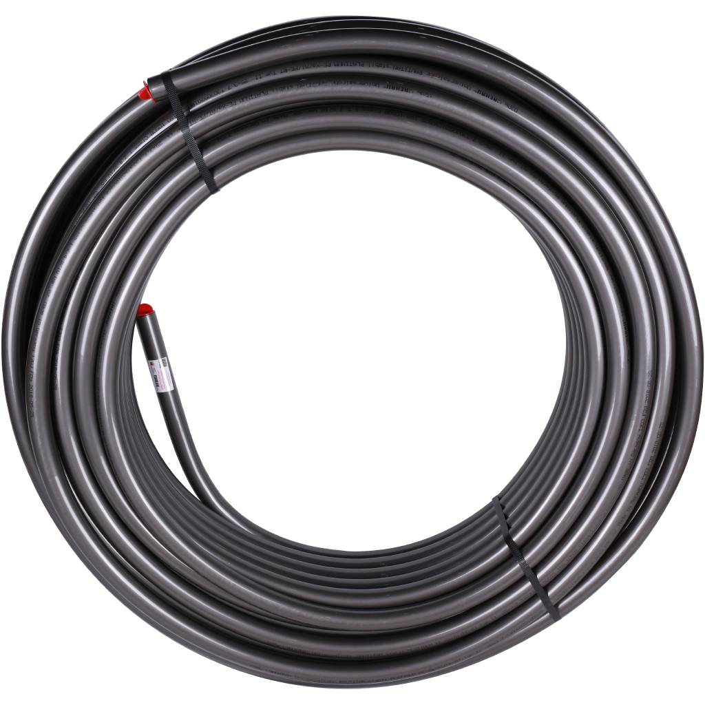 Труба универсальная РЕХАУ RAUTITAN stabil PLATINUM 25х3,7 мм, бухта 50 м из сшитого полиэтилена PEX, 11234071050