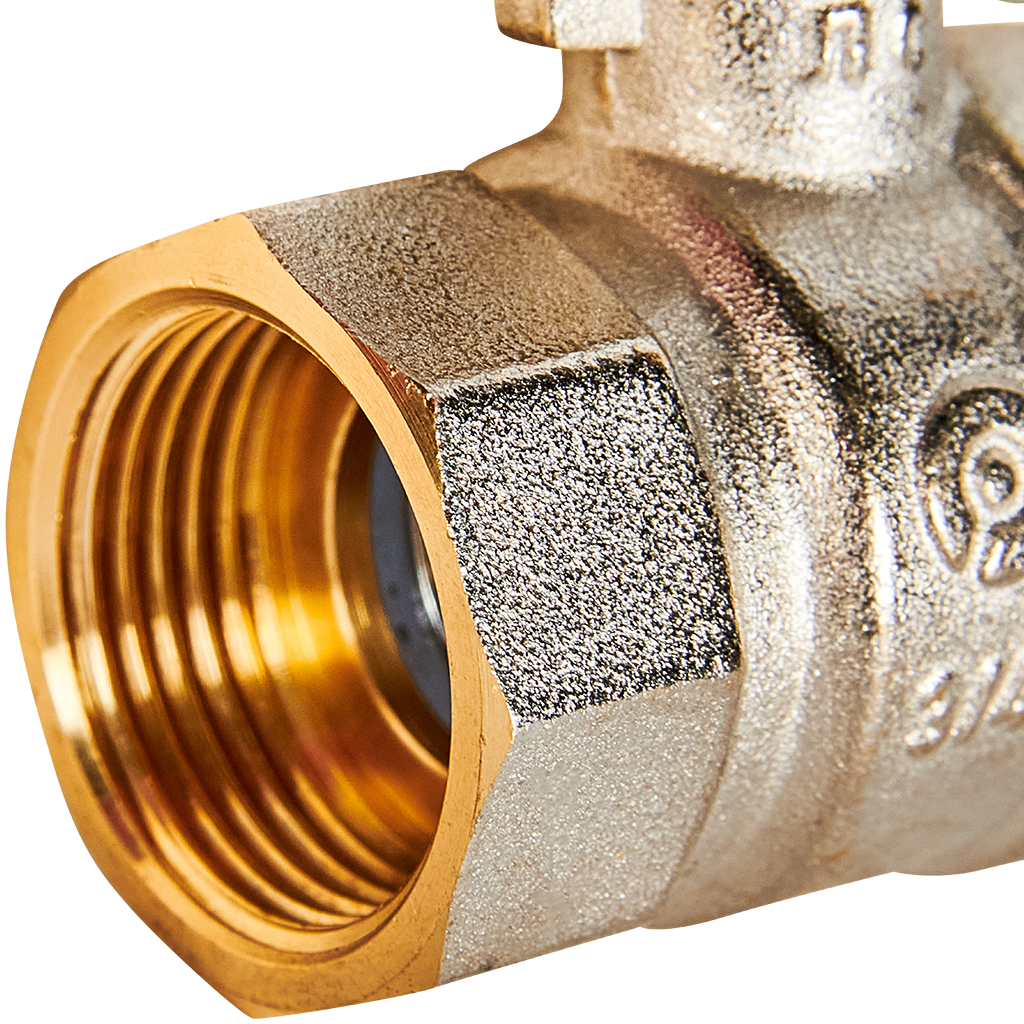 Кран шаровой ROMMER ВР/ВР, ручка рычаг 3/4