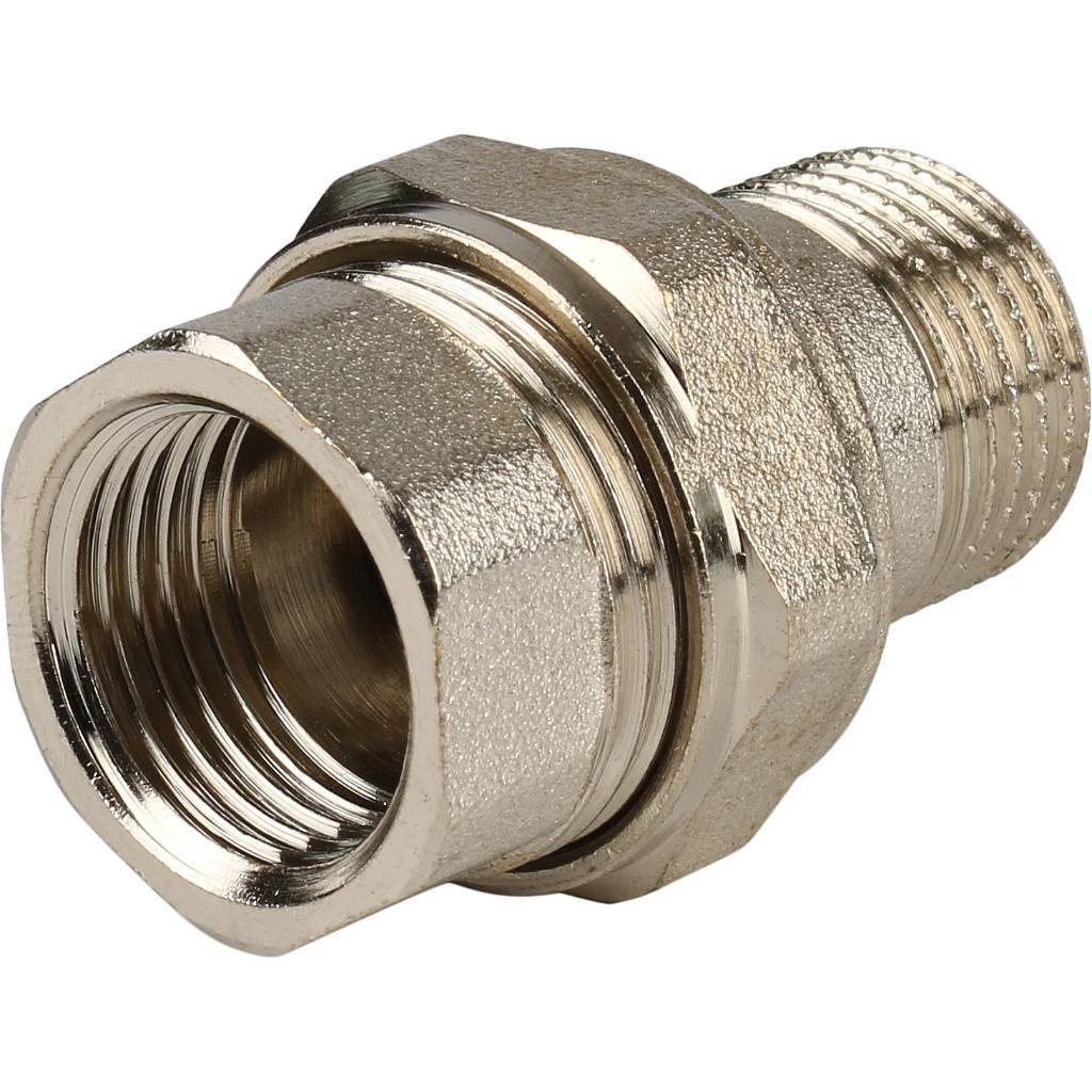 Соединитель прямой никелиров. Itap 161 1/2 «американка»