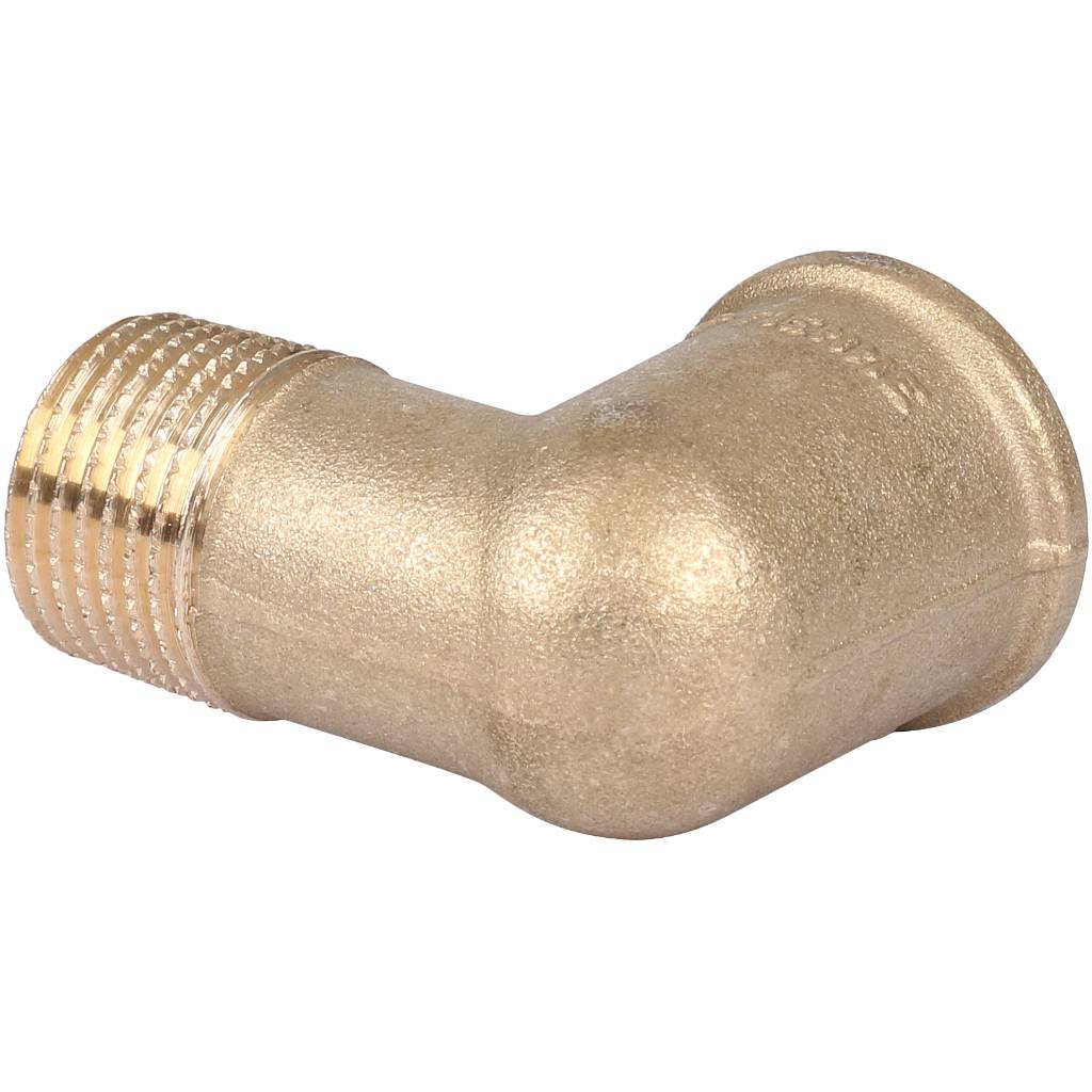 Угольник TIEMME НВ 1/2х1/2 для стальных труб резьбовой, 1500004