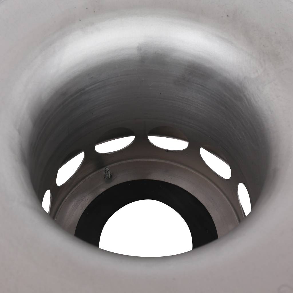 Алюминиевый колпак шахты Vaillant с оголовком и забором воздуха Dn 80 ал., 303261