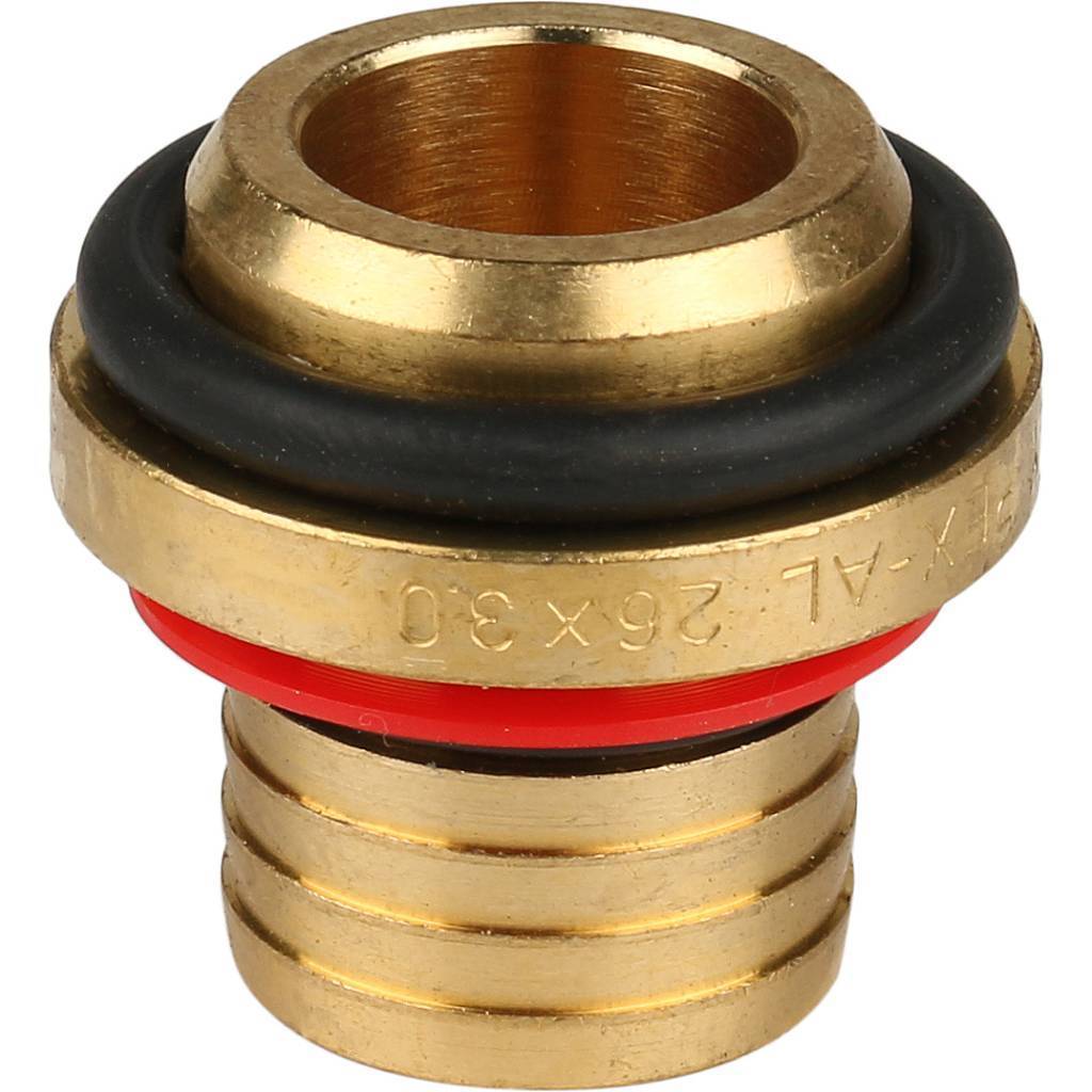 Угольник-переходник STOUT с внутренней резьбой 3/4 х26 для металлопластиковых труб винтовой, SFS-0007-003426