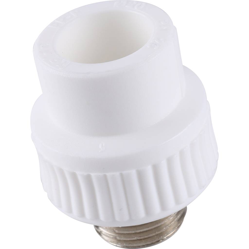 Муфта комбинированная Kalde наружная резьба 20x1/2 для полипропиленовых труб под сварку, 3222-nmo-200b00