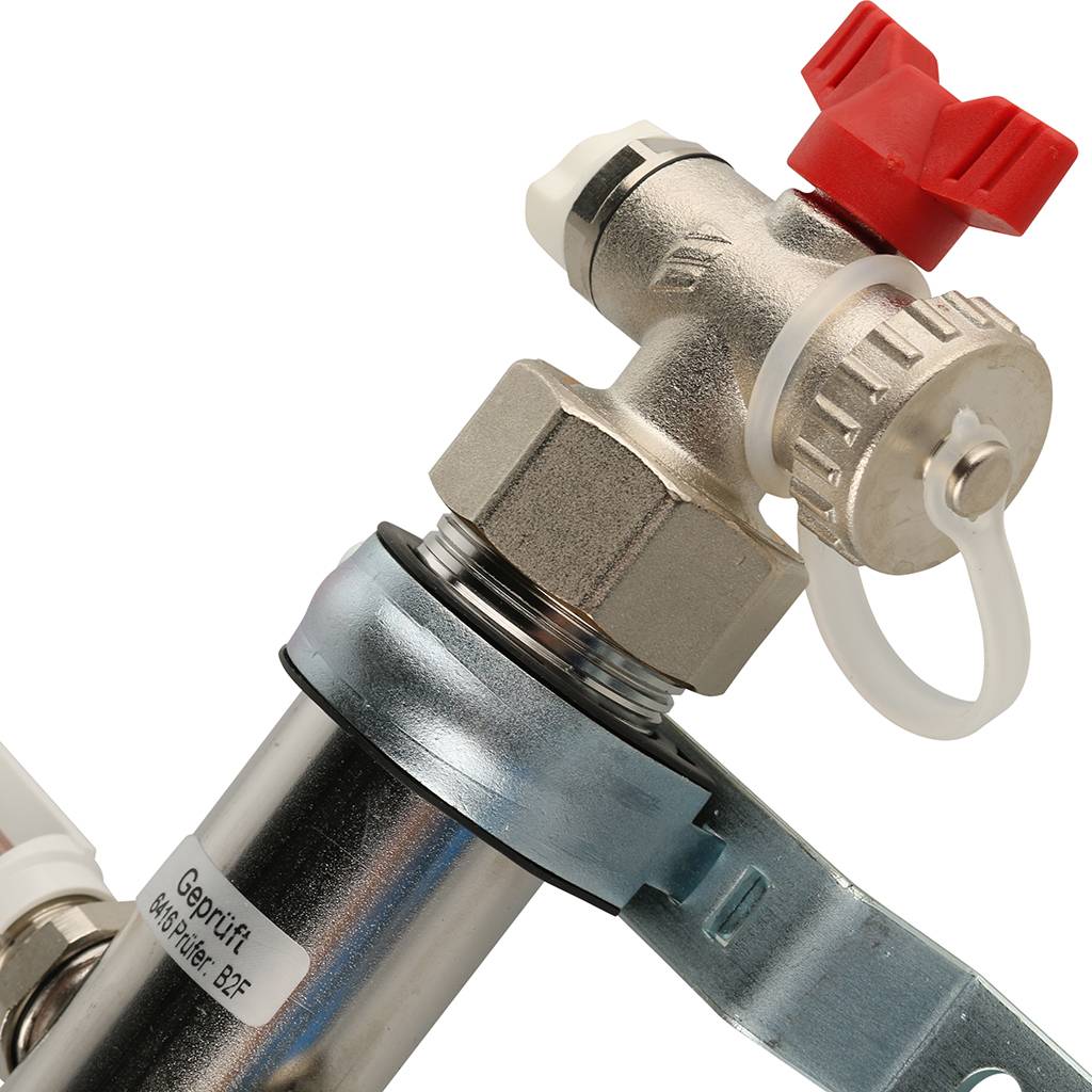 Распределительный коллектор РЕХАУ RAUTHERM S HKV-D на 10 контуров нерж .сталь (без шаровых кранов), 12081011002