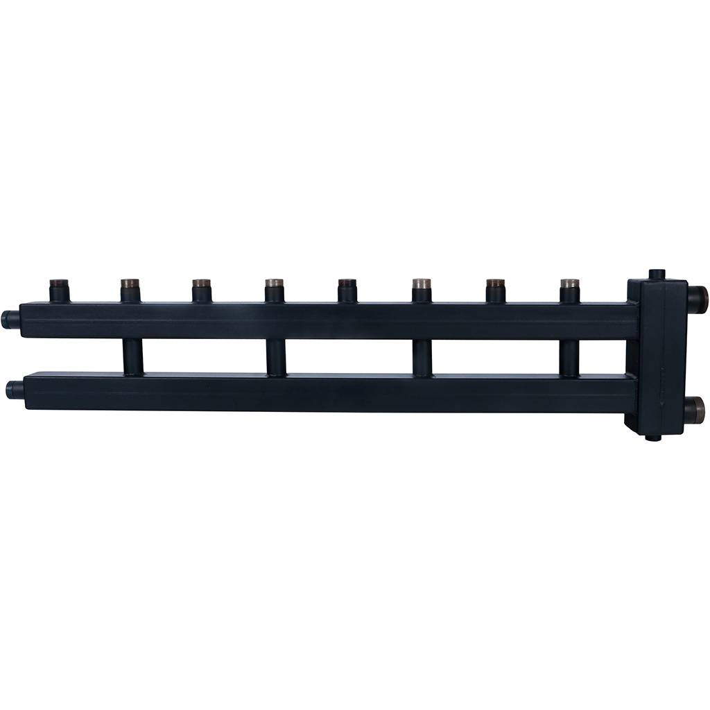 Коллектор (дублер рядный) ROMMER с гидроразделителем на 4+1 контура RDG-0018-014045