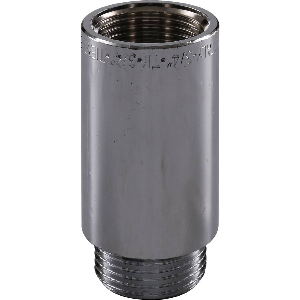 Удлинитель TIEMME НВ 50мм-3/4 хром для стальных труб резьбовой, 1500139
