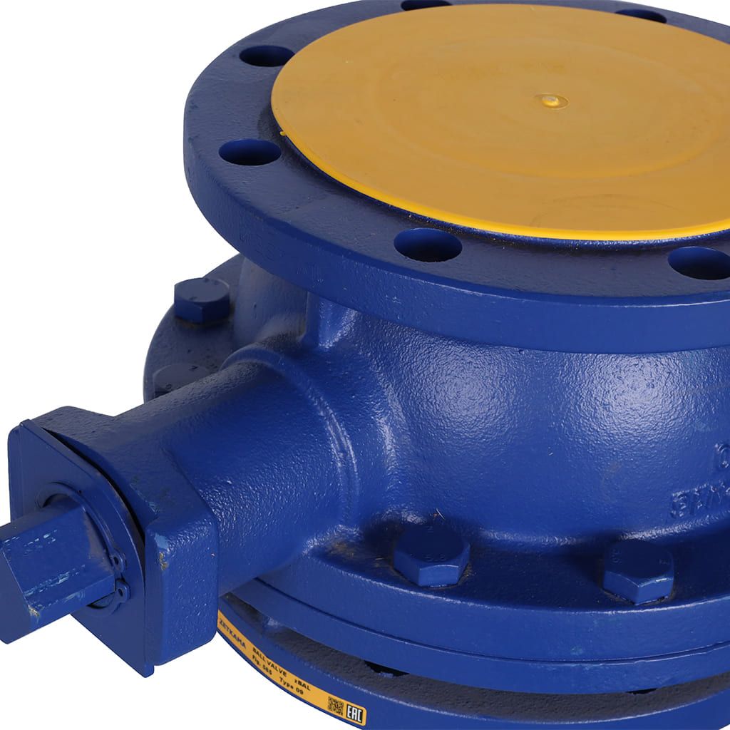 Кран шаровой ZETKAMA 565A Ду150 Ру16 фланцевый, 565A150C09