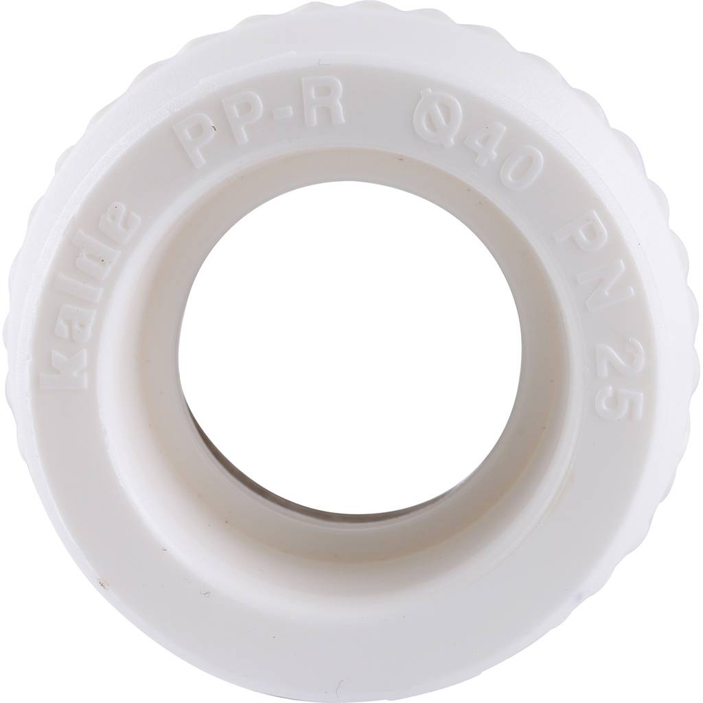 Муфта комбинированная Kalde под шестигранник (внутр. резьба, 40x1 1/4 ) для полипропиленовых труб под сварку