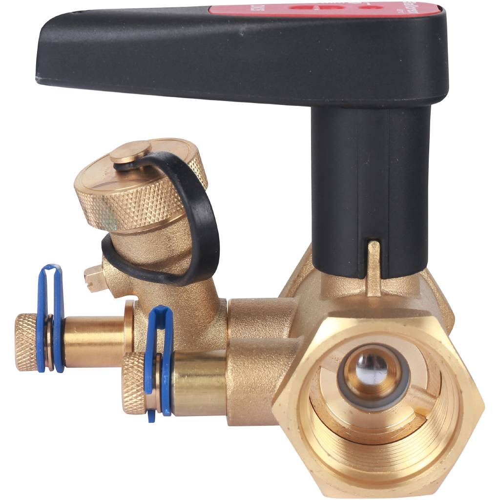 Клапан балансировочный ручной БРОЕН V DN 025S PN 25 стандартной пропускной способности с дренажем, 592466