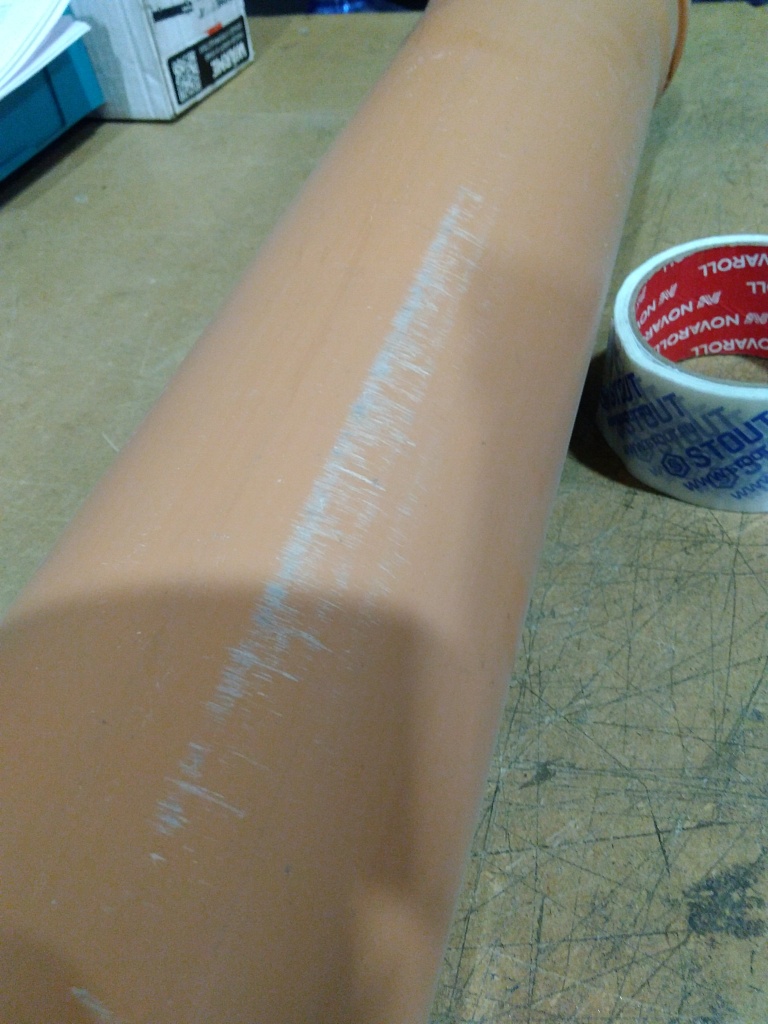 Уцененный товар (царапины,потёртости): Труба для наружной канализации Sinikon НПВХ D110x3,2 SN4 (Длина: 1000 мм), 20015.R