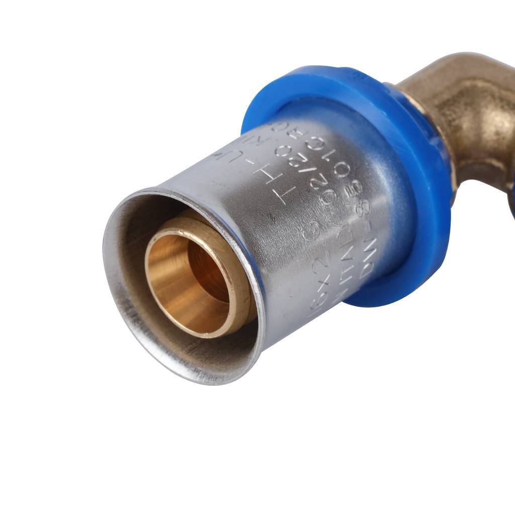 APE Угольник APE 90° 16х16 для металлопластиковых труб прессовой, ARL3200110