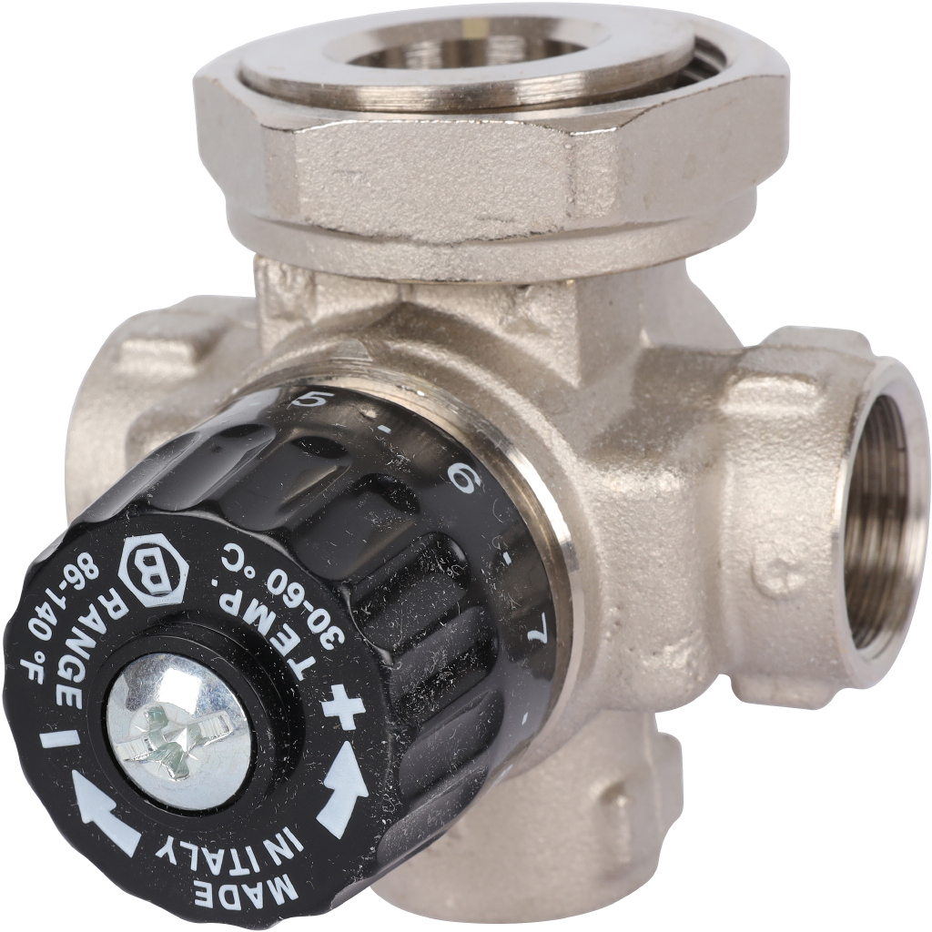 Насосно-смесительный узел STOUT SDG-0120 с термостатическим клапаном, без насоса