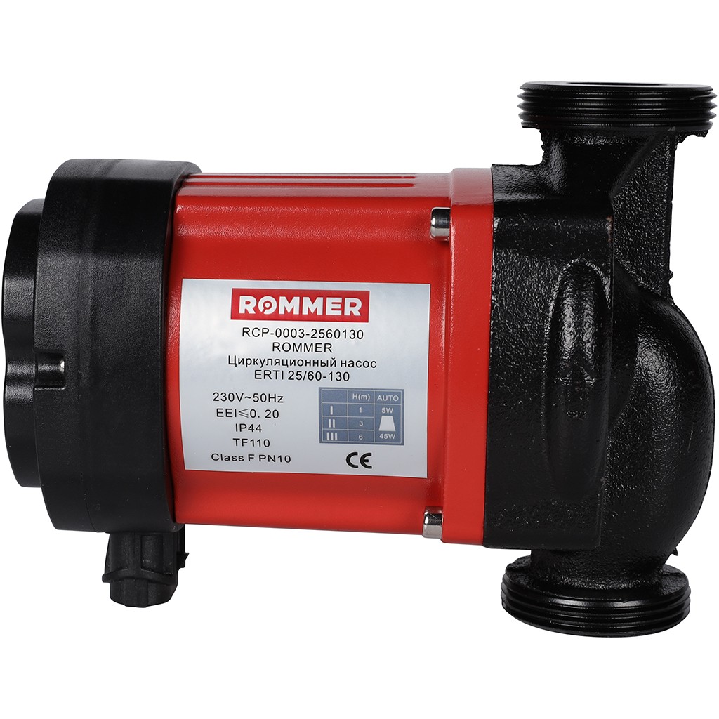 Циркуляционный насос ROMMER ERTI 25/60-130, RCP-0003-2560130