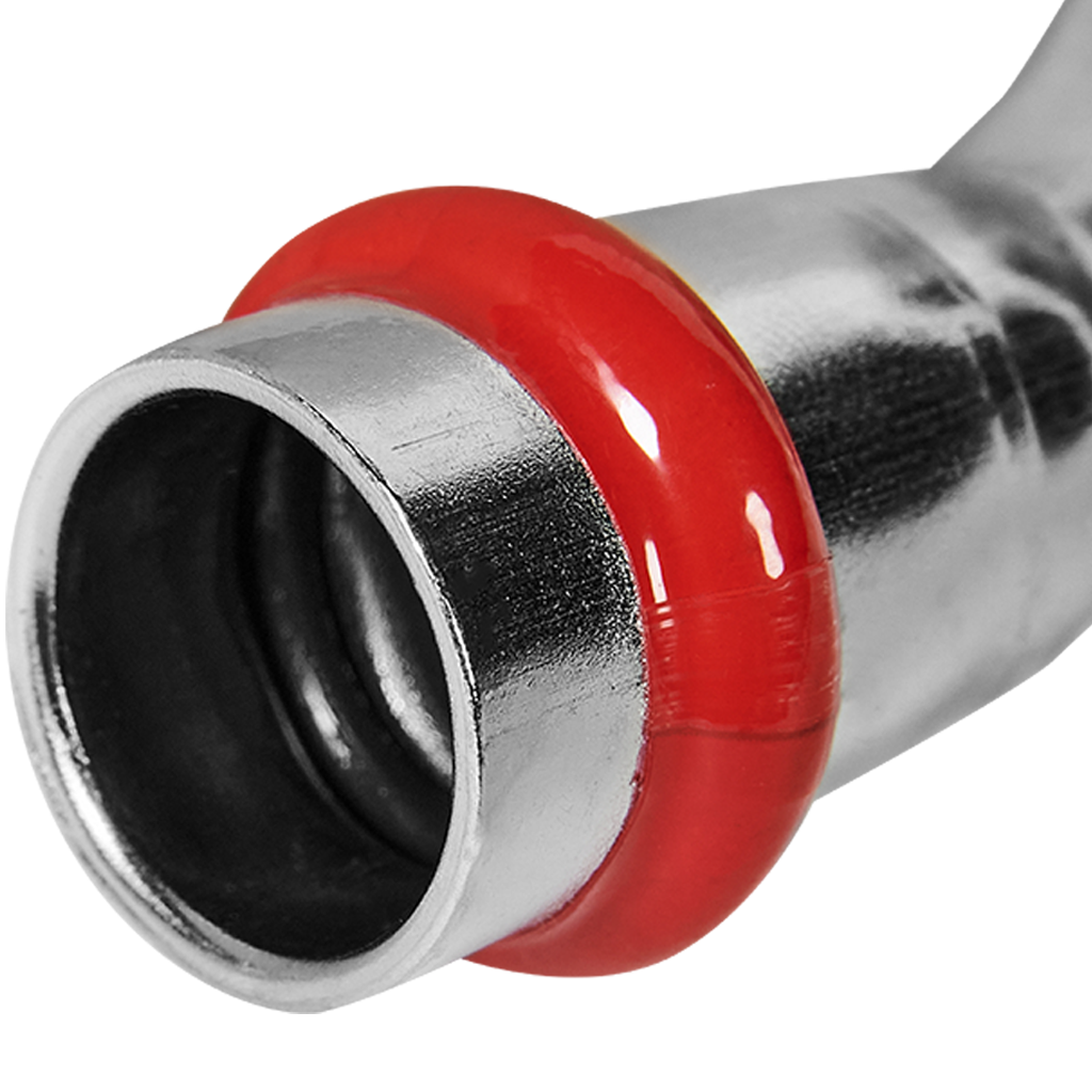 Обвод однораструбный ВПр-НПр ROMMER 15 из нержавеющей стали прессовой