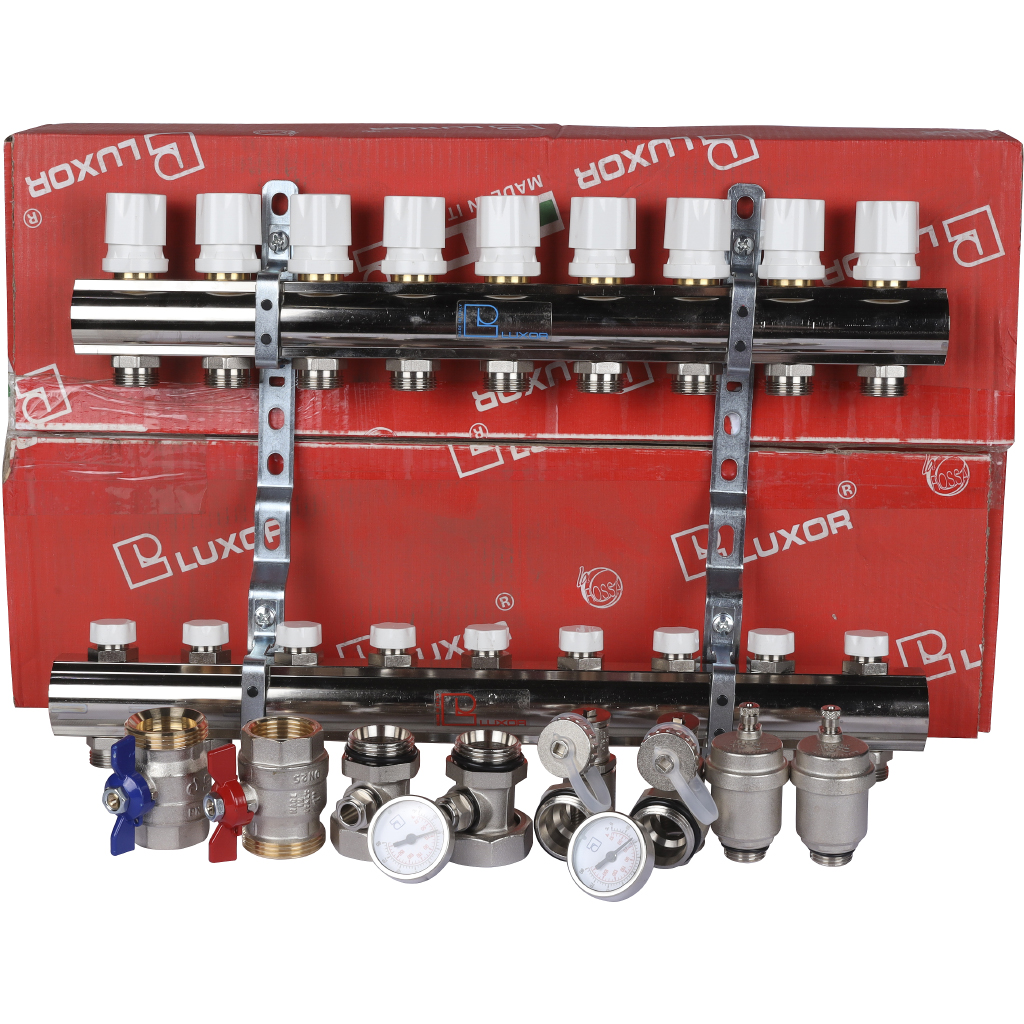 Коллекторная группа LUXOR CD 468M/9 1х3/4 EK