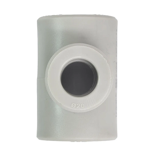 Тройник переходной PPR  32х20х32, PN25 серый, РТП