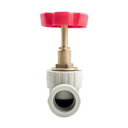 Вентиль в сборе PPR 25х90,  серый, RTP