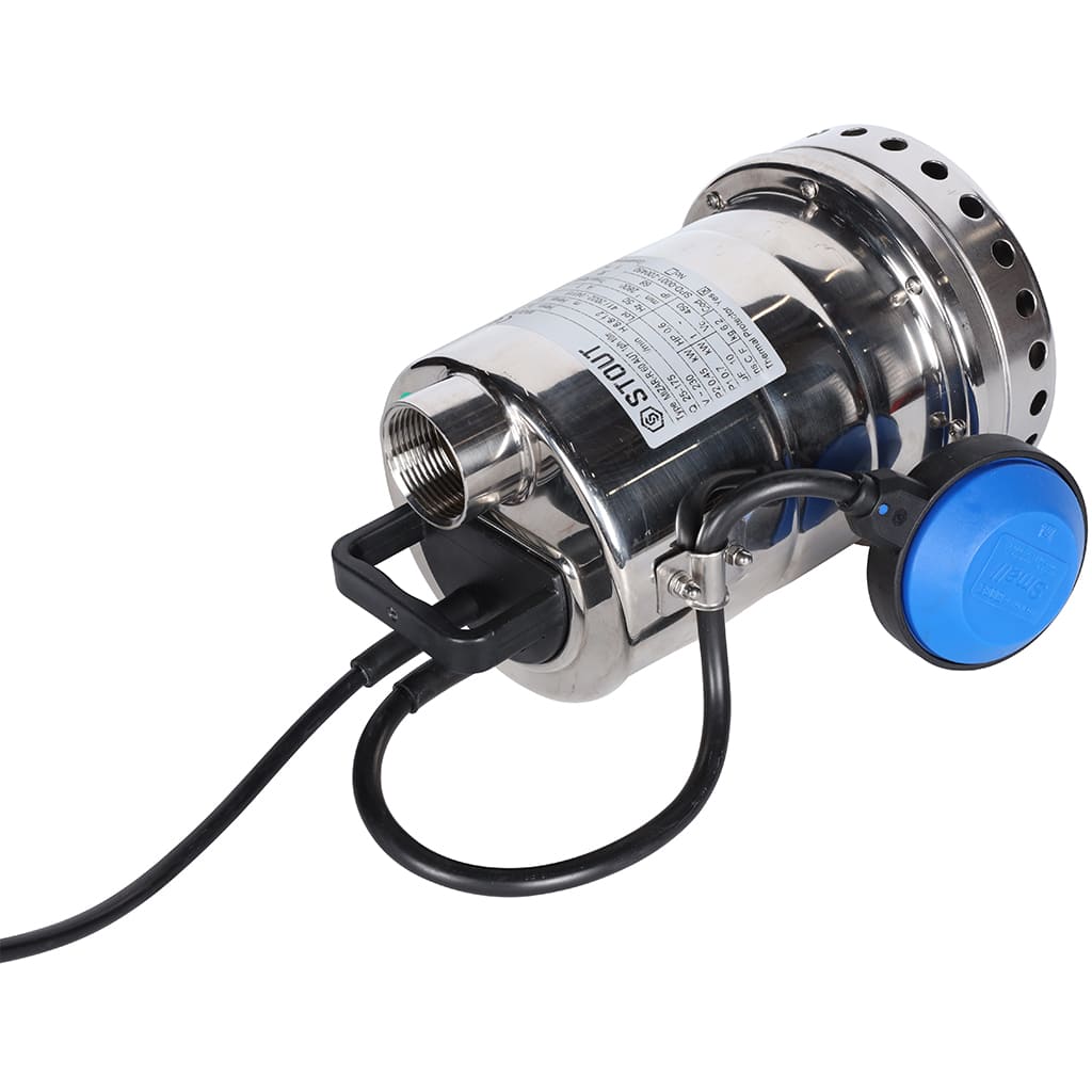 Насос дренажный STOUT с поплавком, кабель 10 м, 230V, Q=175 л/мин, H=10 м, SPD-0001-200450