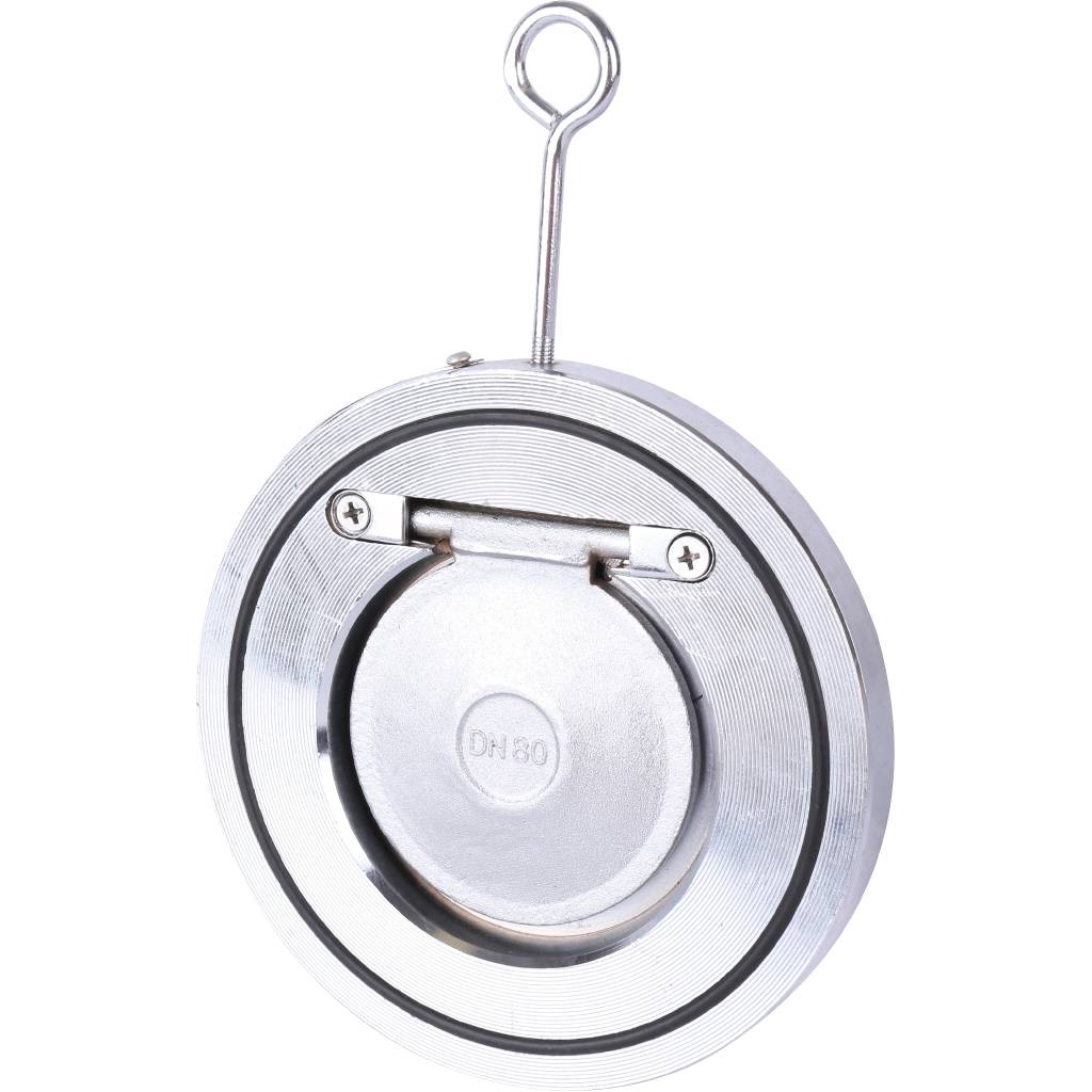 Клапан обратный Tecofi Ду80 Ру16 1/ств стальной межфланцевый стальной, CB5440-0080