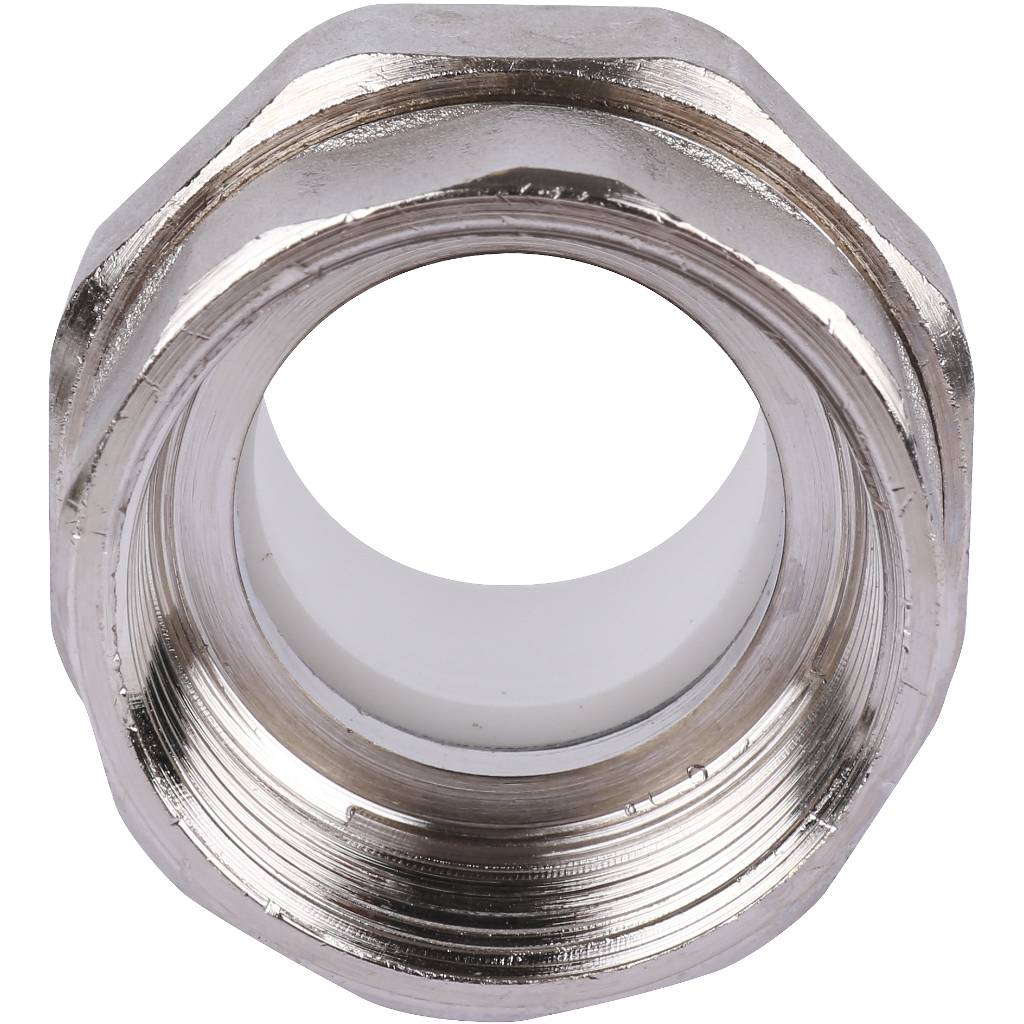 Муфта разъемная Kalde 32x1 1/4 с внутренней резьбой для полипропиленовых труб под сварку (цвет белый), 3252-tuf-321a00