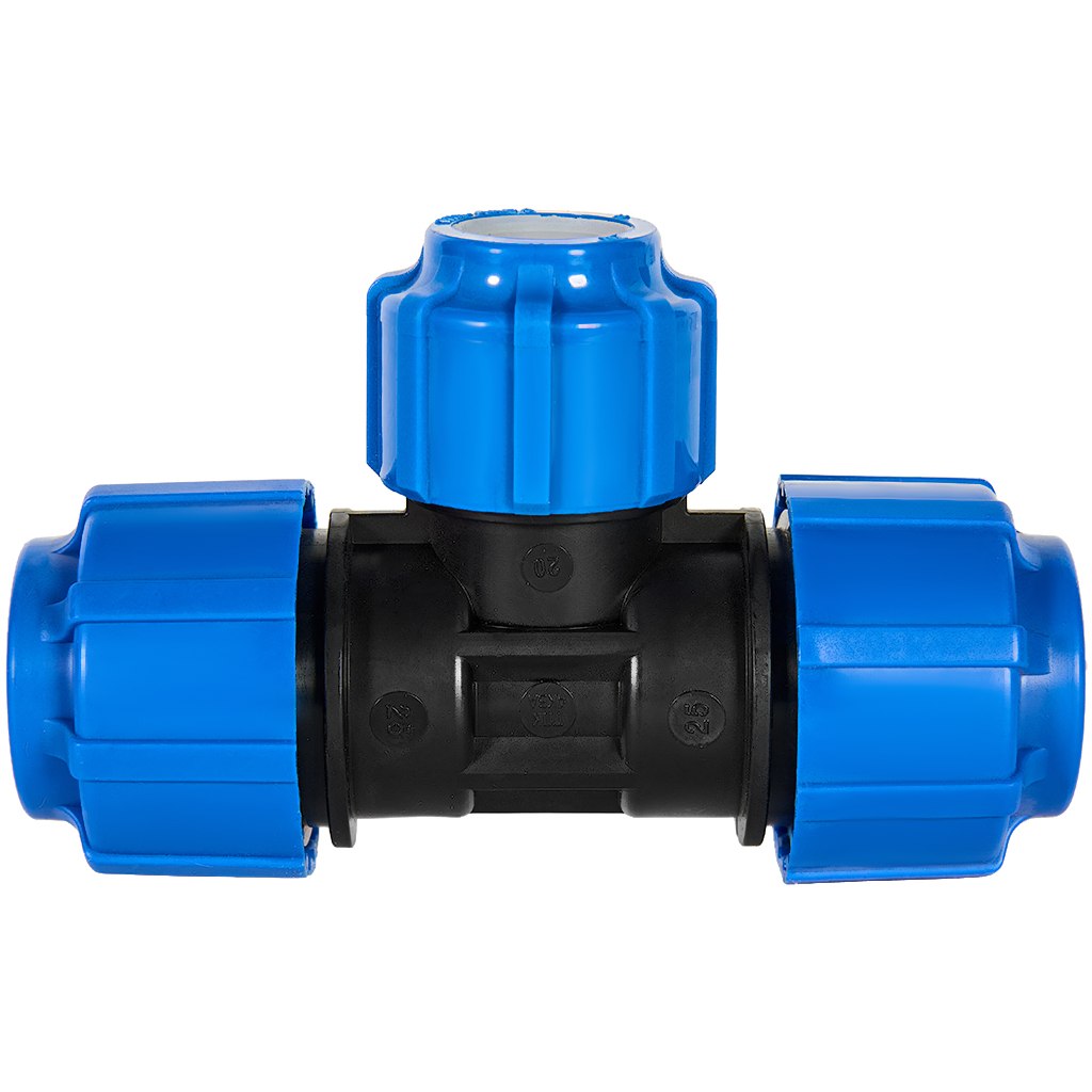 Тройник ПНД Политэк переходной 25х20х25/90° ТПК-АКВА, 51252025