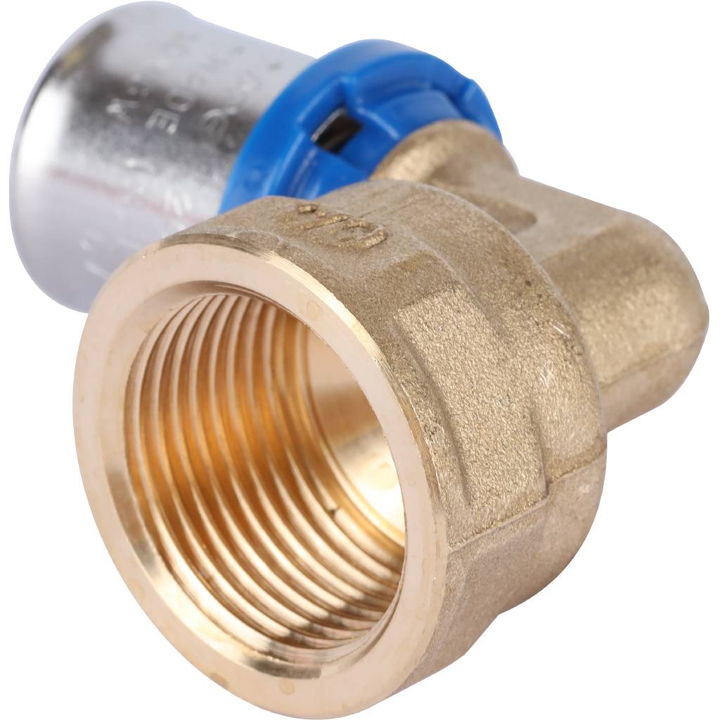 Угольник-переходник APE с внутренней резьбой 3/4 х20 для металлопластиковых труб прессовой, ARL3104200