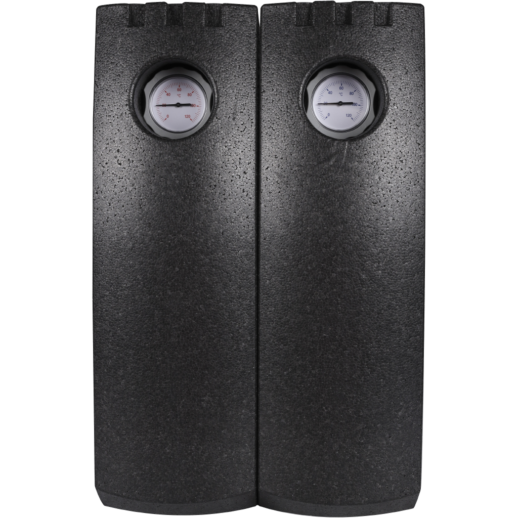 Насосная группа Meibes V-UK 1 1/4 c насосом Grundfos UPM3 Hybrid 32-70,без смесителя, подающая линия слева, M66814.36