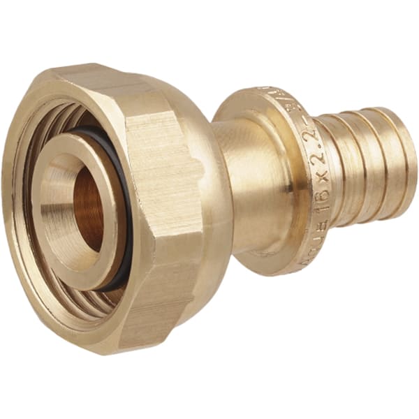 Муфта Pro Aqua D 16x3/4 евроконус с накидной гайкой, AX6001634.EK