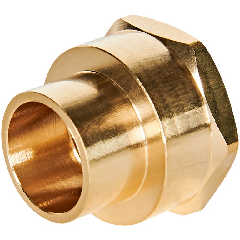 Переход JINTIAN ВП-ВР 18x3/4 из латуни под пайку, JT-142701834