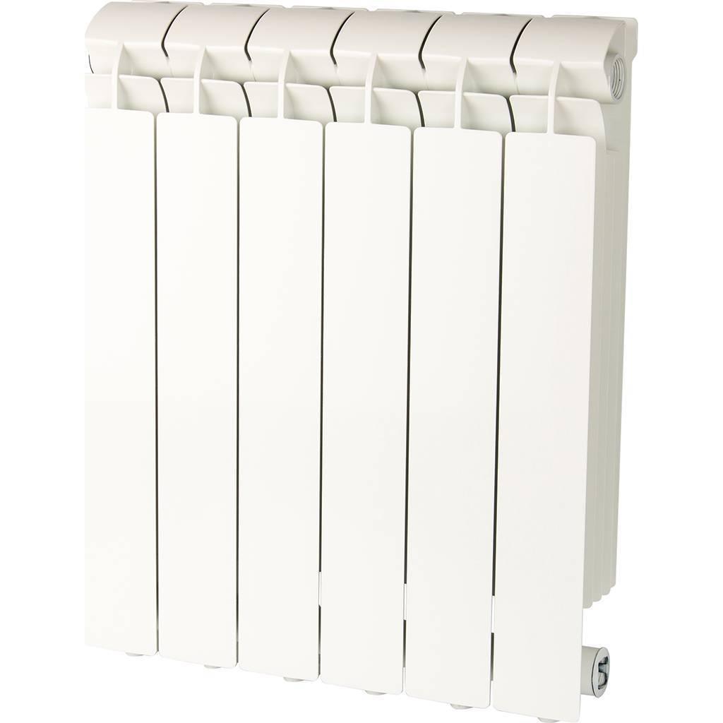 Global  VOX-R 500 6 секций радиатор алюминиевый нижнее подключение, 167393