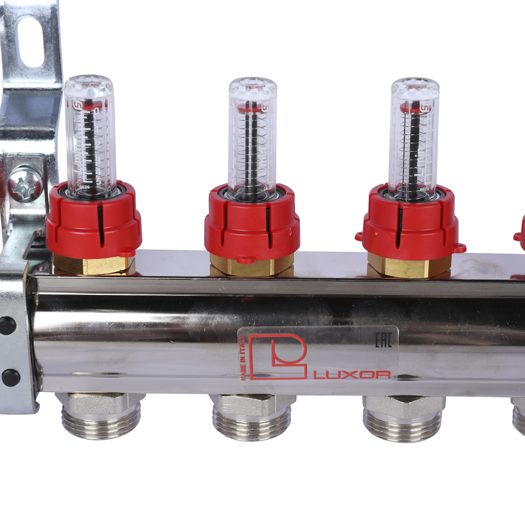 Коллектор в сборе с расходомерами LUXOR CD 477/4, 15662704N