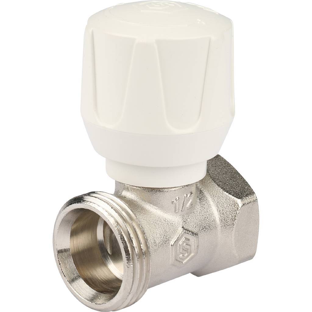 Клапан ручной терморегулирующий STOUT SVR прямой 1/2, SVR-2122-000015