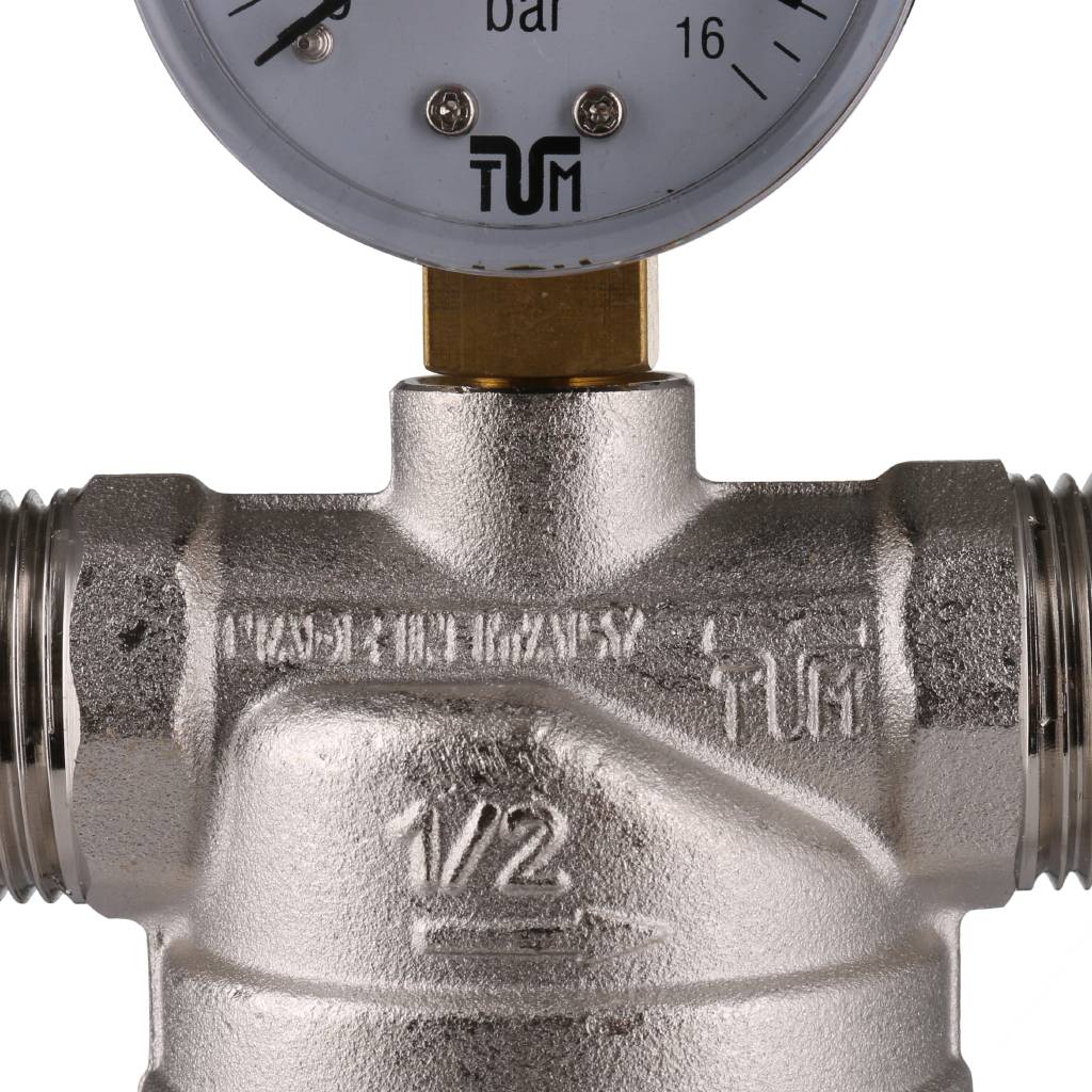 Самоочищающийся фильтр с соединениями TIEMME 1/2 внутр./3/4 наружн., 3130007(3131N0004)