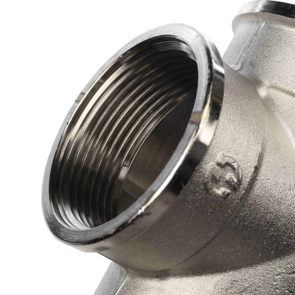 Тройник STOUT ВВ никелированный 1 1/2, SFT-0020-000112