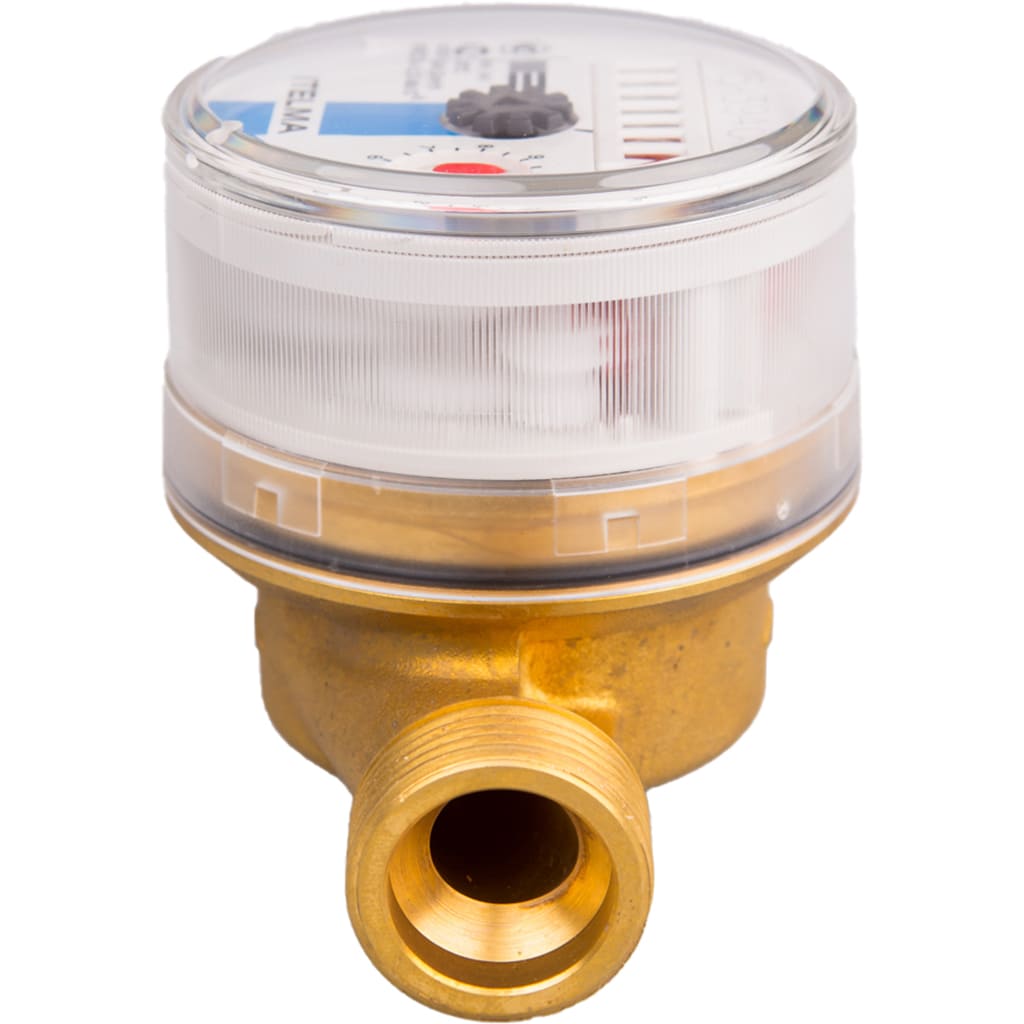 Счетчик холодной воды (Ду=15мм, L=110мм, Qном=1,5 м3/ч, импульсный выход ГЕРКОН, вес импульса =1 л)