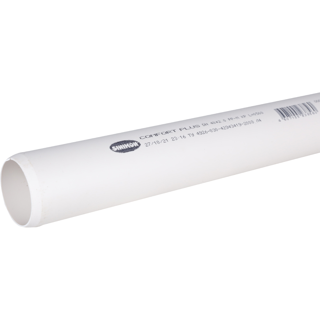 Труба Sinikon КОМФОРТ ПЛЮС D040 L 0500, 500025.K
