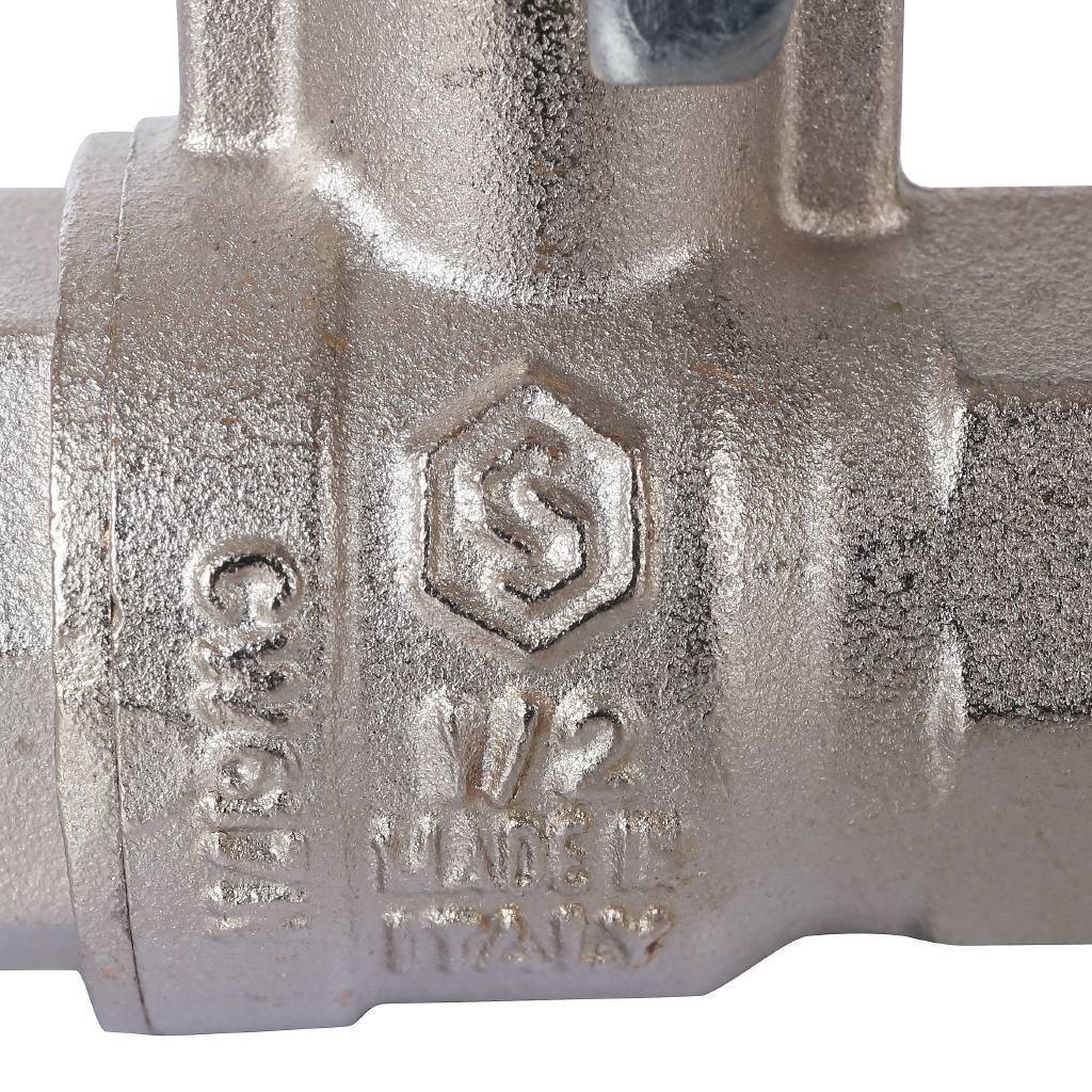 Кран шаровой стандартнопроходной STOUT SVB ВР/ВР, ручка рычаг 1/2