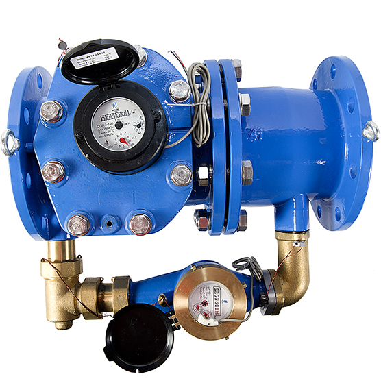 Счетчик холодной воды комбинированный Decast СТВК 2 150/40 ДГ, 10-150-03