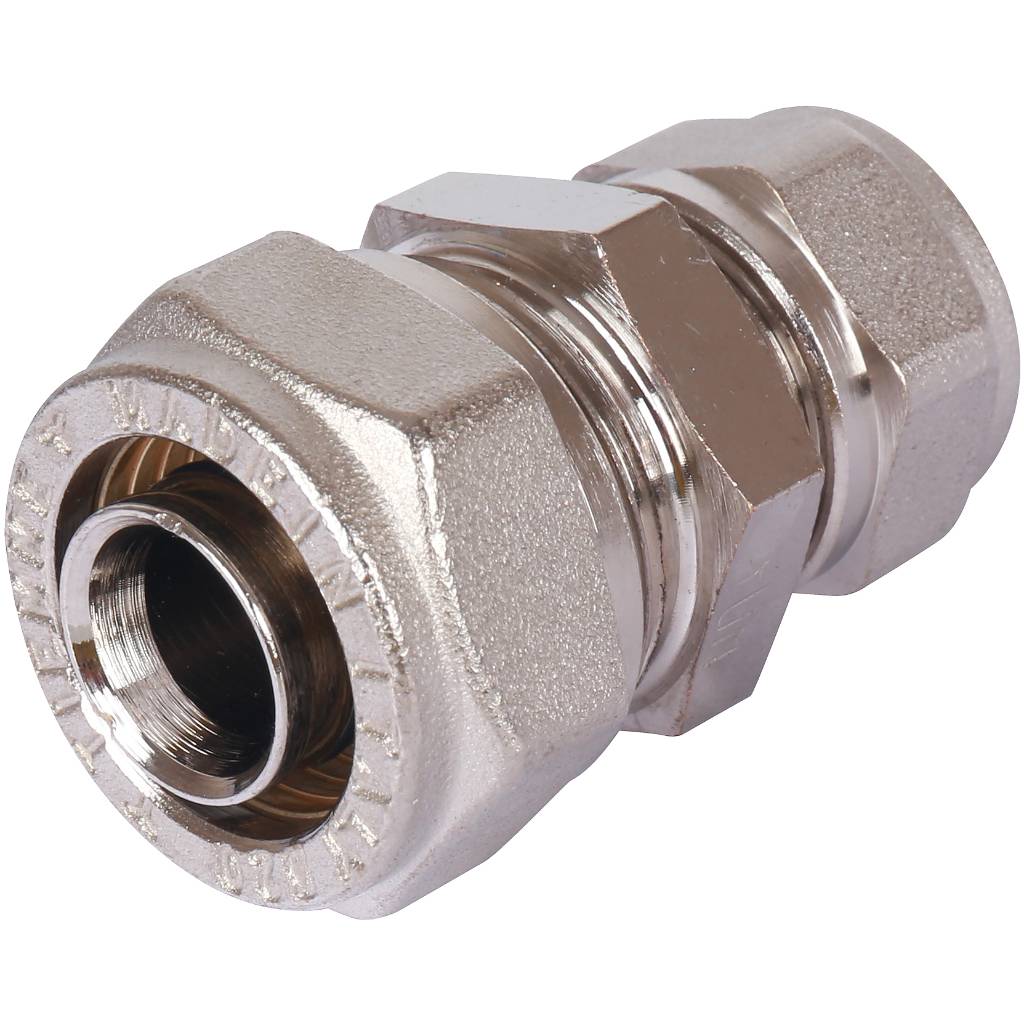 Муфта TIEMME переходная (20.2х16.2) для металлопластиковых труб винтовой, 1600053