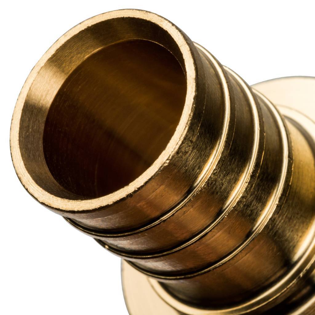 Переходник STOUT с наружной резьбой 25xR 3/4 для труб из сшитого полиэтилена аксиальный, SFA-0001-002534