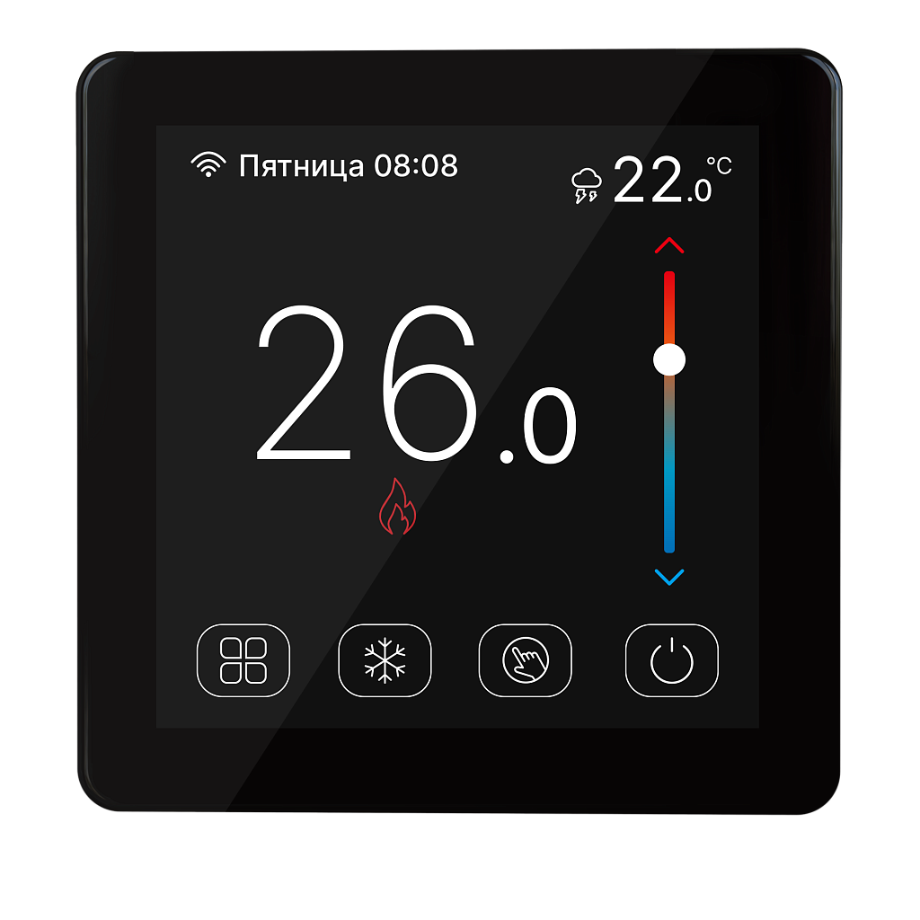 Терморегулятор универсальный STOUT STE-2002 3А, ON/OFF, NTC 10К, черный