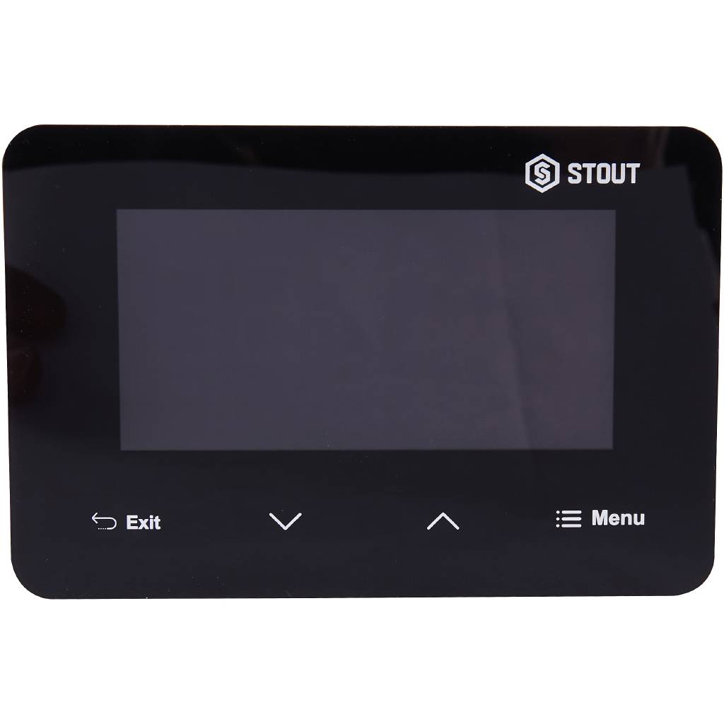 Беспроводной комнатный двухпозиционный регулятор STOUT ST-293v2, черный, STE-0101-029322