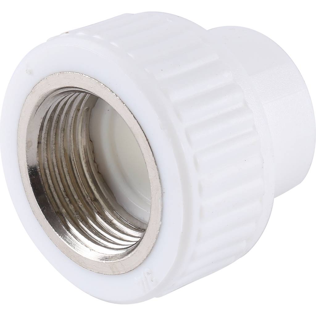 Муфта комбинированная Kalde внутренняя резьба 20x3/4 для полипропиленовых труб под сварку, 3222-nfo-200c00