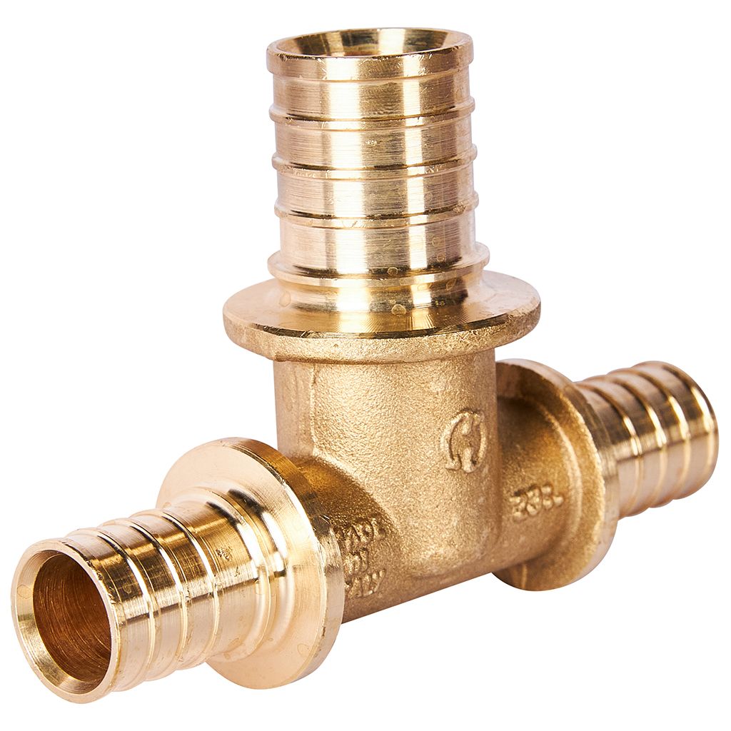 Тройник переходной STOUT 25x32x25 для труб из сшитого полиэтилена аксиальный, SFA-0014-253225