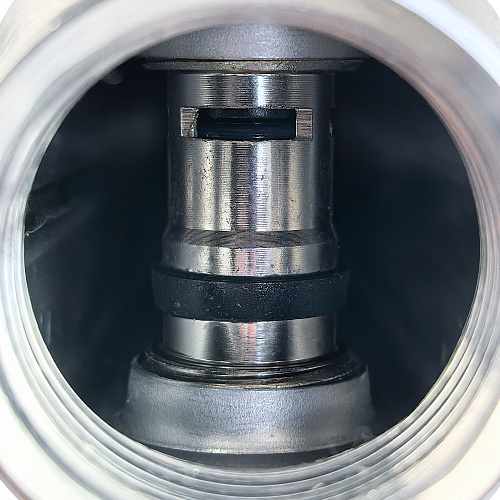 Коллекторная группа с регулирующими клапанами, расходомерами, воздухоотводчиками, обратными и дренажными клапанами, кронштейном (евроконус 3/4) нержавеющая сталь SUS 304 1х 3 выхода, RTP