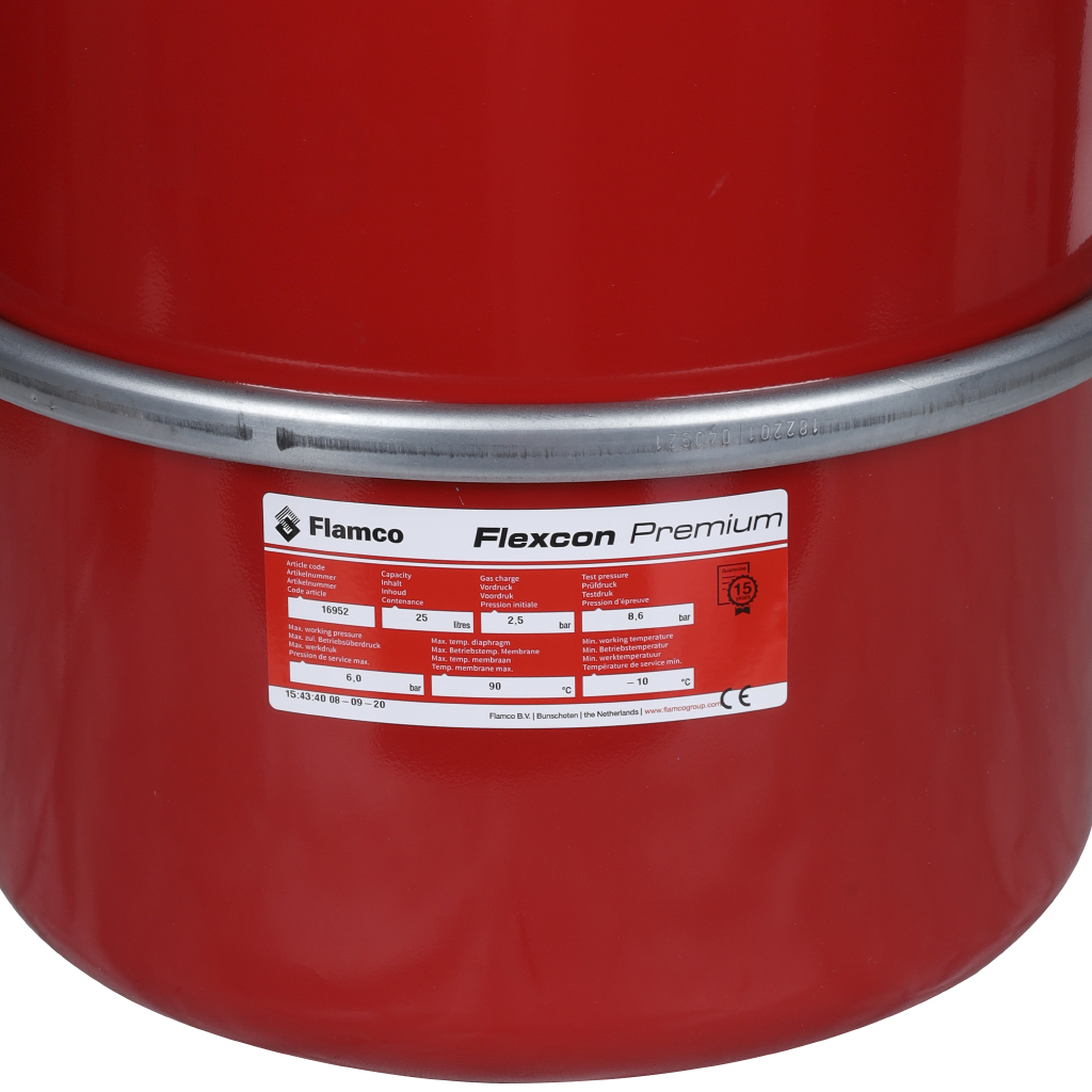 Расширительный бак Flamco Flexcon Premium 25/2,5 [6bar], 16952