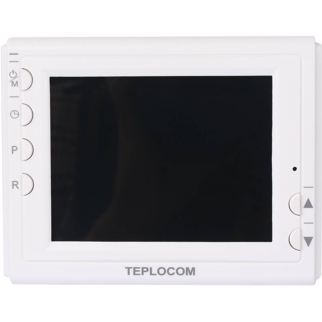 Термостат комнатный Teplocom TS-Prog-2AA/8A, проводной, прогр., реле 250В, 8А