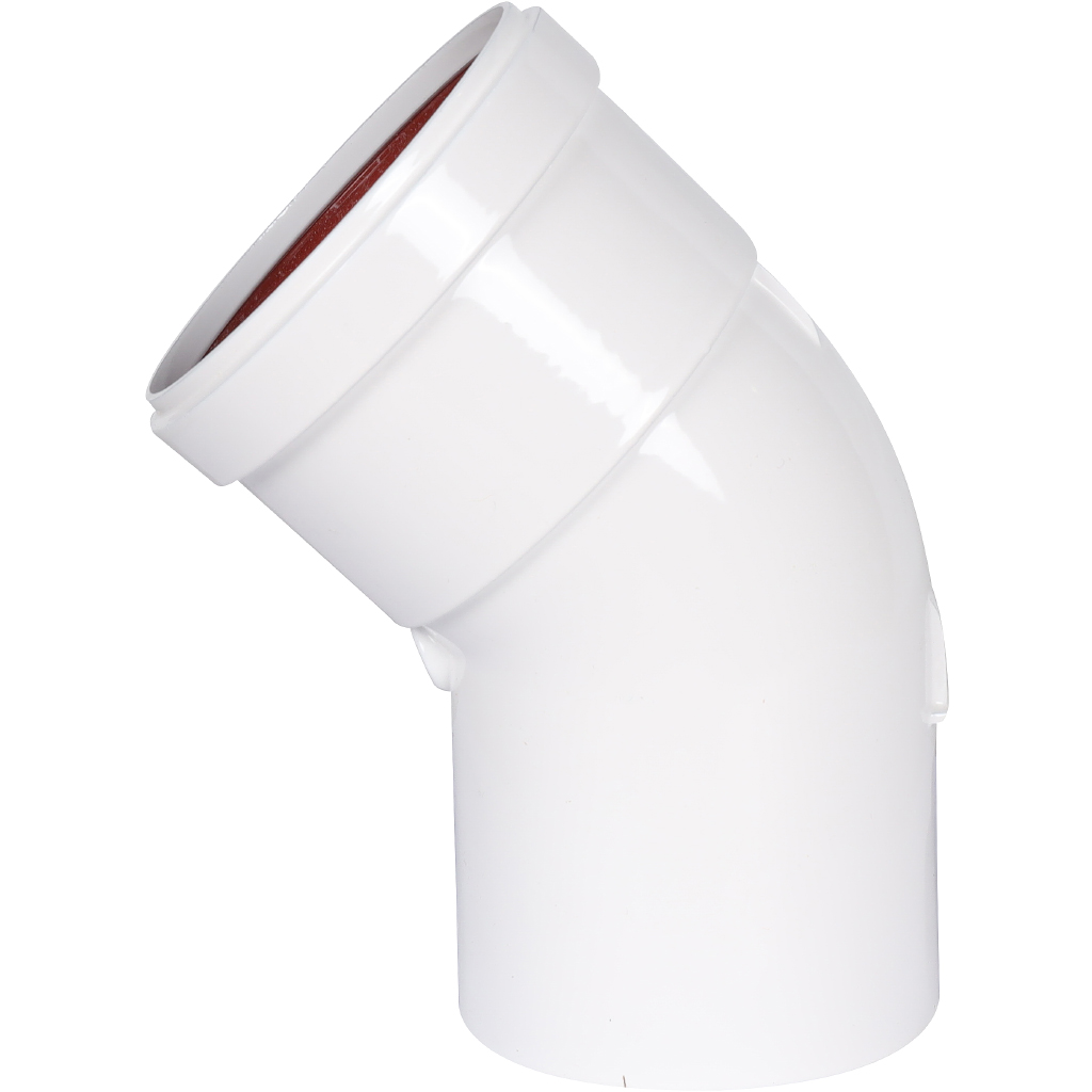 Отвод 45° традиционный ROMMER D80(п-м) литой, RCA-0080-000045